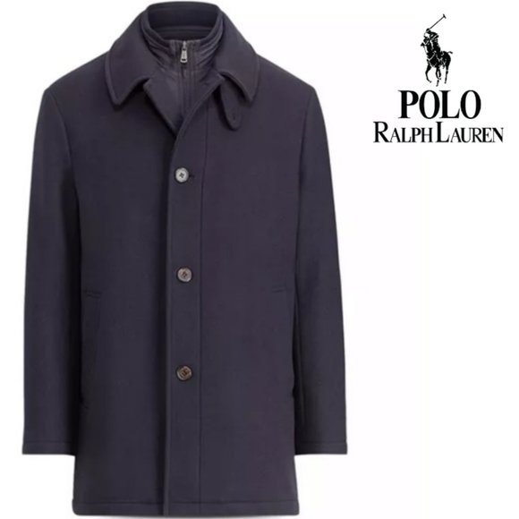 NWT Men’s Polo Ralph Lauren peacoat - Picture 1 of 8